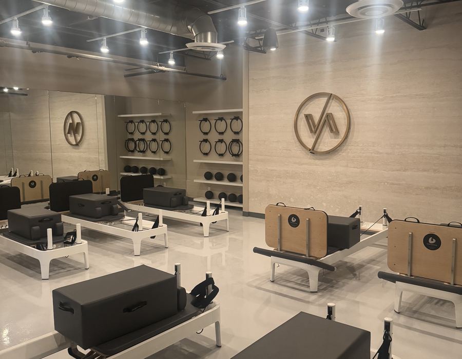 Reformer Pilates studio at Vital Athletic Recovery